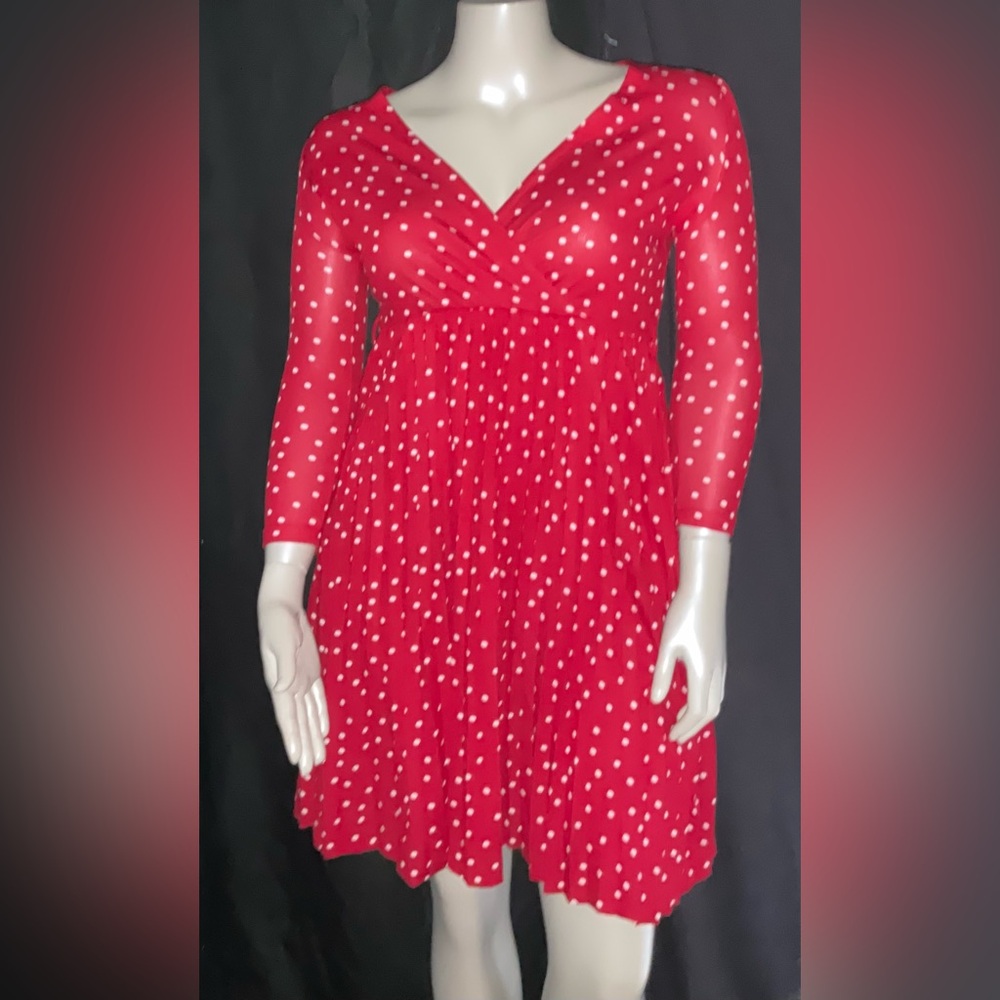 Red Polka Dot Dress